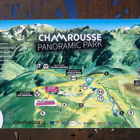 Residence Les Martinets, Grand Studio Vue Degagee, 4 Couchages, Cellier, Meuble De Tourisme 3 Etoiles, Parking Gratuit Chamrousse Esterno foto